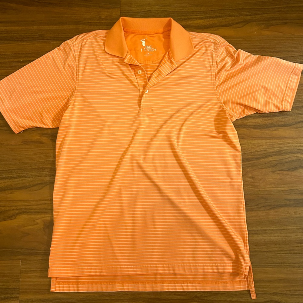 Fairway & Greene Tech Orange Polo